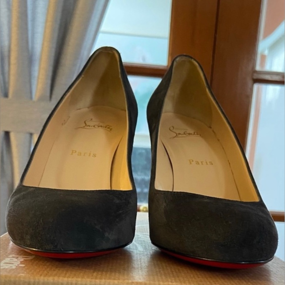 Christian Louboutin Suede Pumps